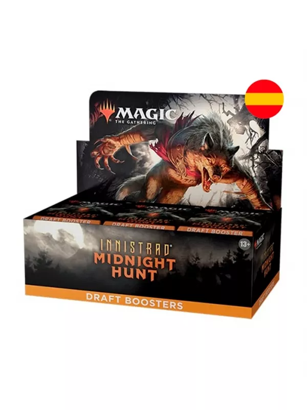 Caja de sobres de Draft (36 sobres) Innistrad Midnight Hunt