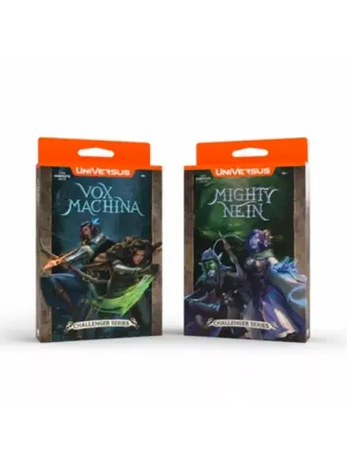 [UNIVERSUSCCG-UVSCHA02AD] Deck Display Critical Role Challenger Series Assorted (8 Unidades)