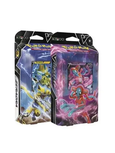 [NINTENDO-PC50327] Baraja de combate Battle Deck Display (8 unidades) Zeraora V y Dioxys V