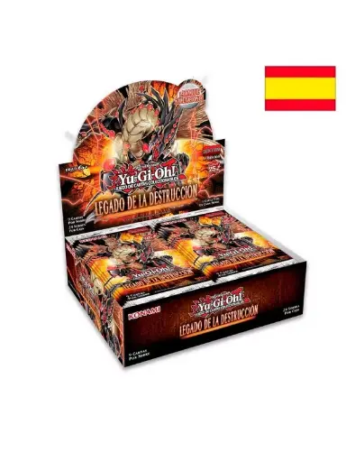 [KONAMI-YGO-LOD-ES] Caja de sobres (24 sobres) Legacy Of Destruction