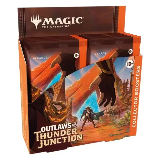 Collector Booster Display (12 sobres) Outlaws of Thunder Junction